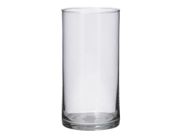 Zylinder Glas Hot Cut D10 H20cm klar D10 H20cm