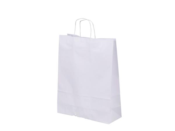 Tragetasche Kraftpapier 90gr/m² m Papierkordelhenkel inklusive Entsorgungsgebühren B32 T12 H41cm