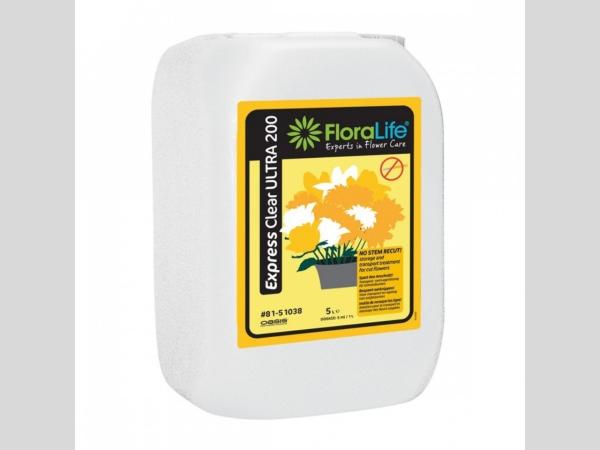 FLORALIFE® Express Clear Ultra 200 5ltr Blumen-Frischhaltemittel  