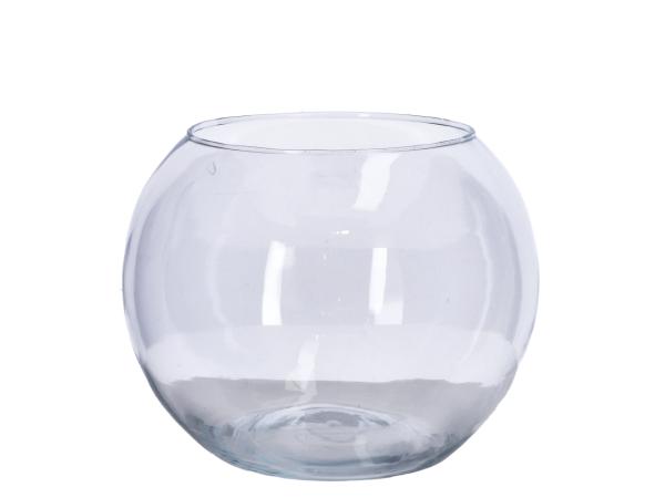 Kugelvase Glas Hot Cut D25 H19cm   