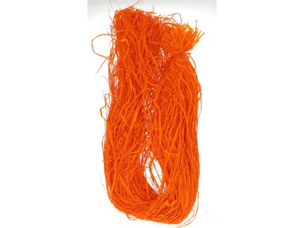 Raffia Bast ca. 350gr orange 350gr