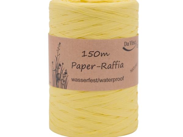 Raffiaband Papier imprägniert farbecht 7mm 150mr 7mm 150mr