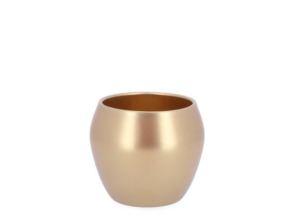 Kübel 650 D11,5cm gold  D11,5(15) H13cm