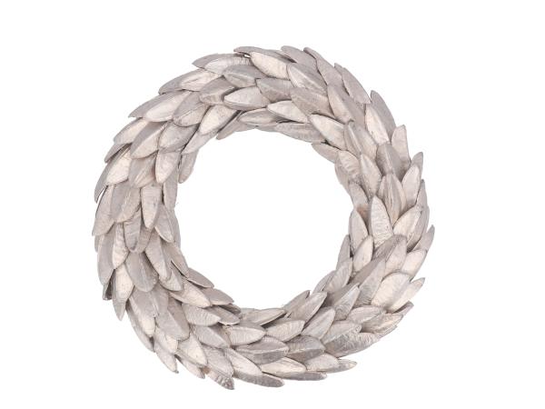 Kranz Aster Triangle Bean champagner  D40cm