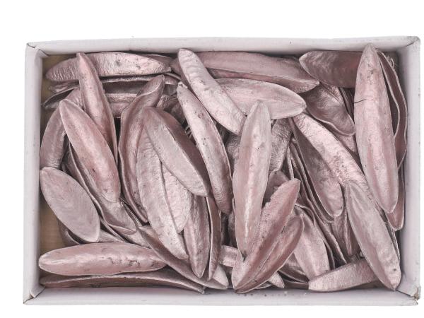 Aster Triangle Bean 500gr rosa metallic   L10-15 B2-4cm