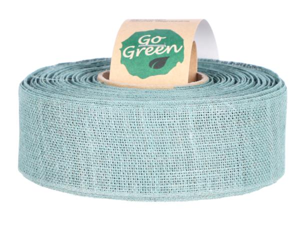 Band Leinen 40mm 20mr 100% natürlich  40mm 20mr