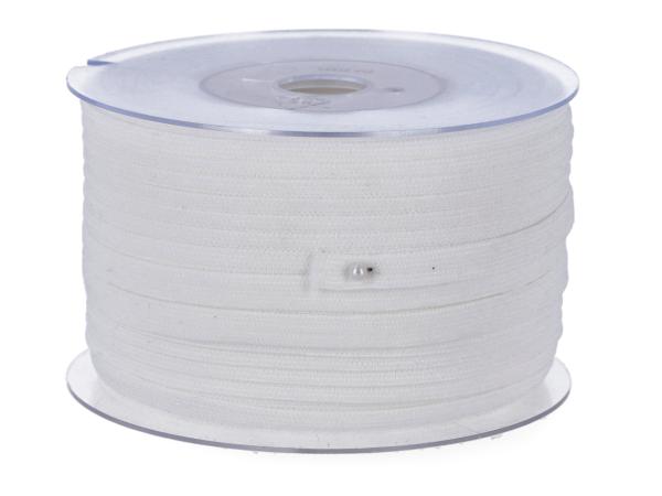 Band Litze flach elastisch f Mund-Nasen-Maske bei 60° waschbar- 55%Polyester 45%Elastan
!! Aktionsartikel- Kein Umtausch / Rückgabe möglich !! 7mm 50mr