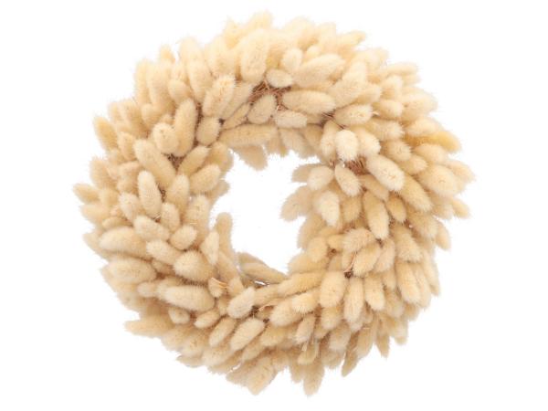 Kranz Lagurus D30cm natur D30cm