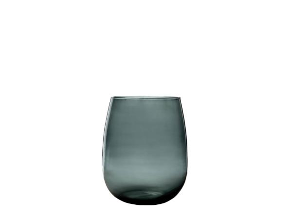 Vase Windlicht bauchig D25 H33cm mundgeblasen
 D25 H33cm