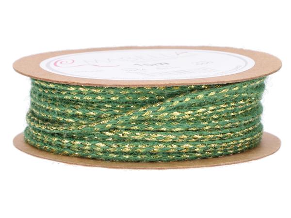 Kordel Jute LUurex gold 6mm 15mr   6mm 15mr