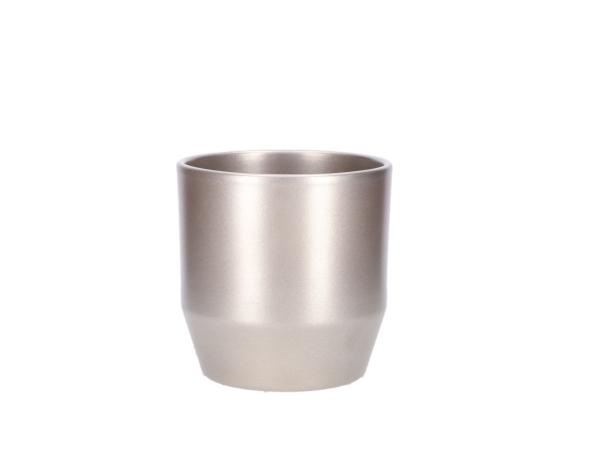 Kübel 77 D13cm champagner 