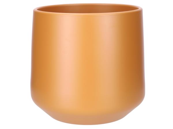 Kübel 860 D28cm caramel matt D28 H26,5cm