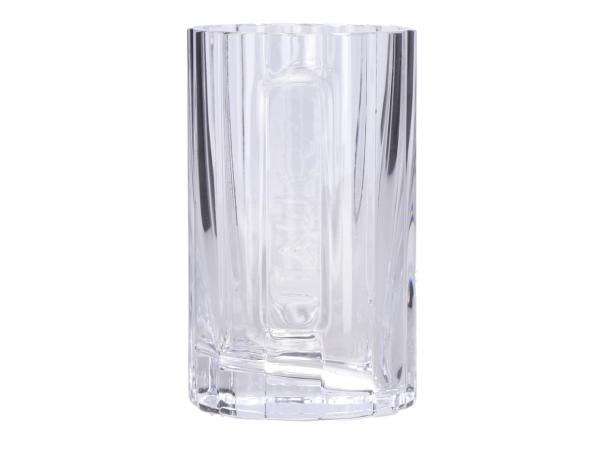 Vase Glas Zylinder Schriftzug "Italicus" D7 H11,5cm FC D7 H11,5cm