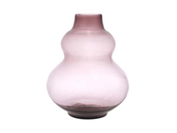 Vase Glas recycled D19 H20cm 
