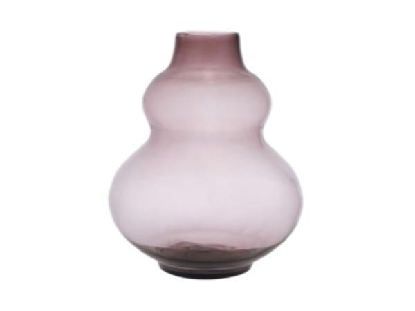 Vase Glas recycled D26 H30cm D26 H30cm