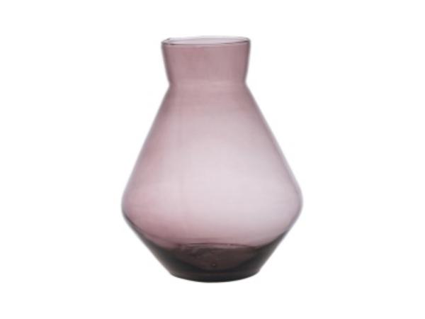 Vase Glas recycled D25 H30cm D25 H30cm