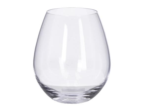 Vase Teelicht Glas bauchig D9,5 H11cm D9,5 H11cm