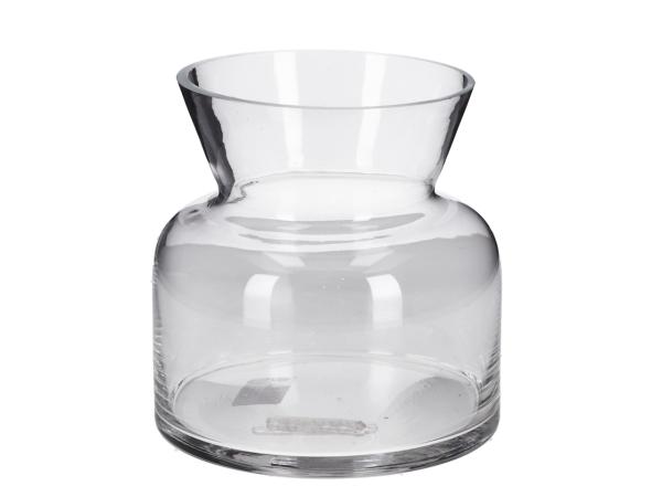 Vase Gefäß Glas D17 H17cm Cold Cut 