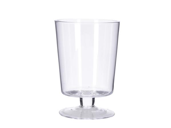 Windlicht Glas konisch a Fuss D15 H21,5cm hot cut D15 H21,5cm