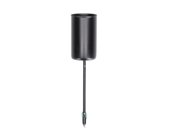 Stick Metall Kerzenhalter für Stabkerze D23mm D2,3 L10cm