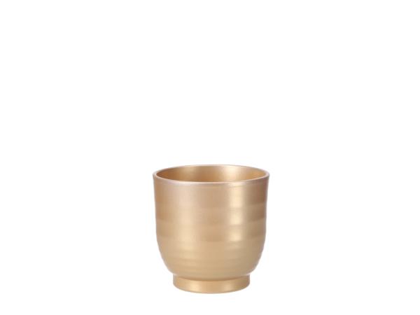 Kübel 685 Rille D11cm gold 