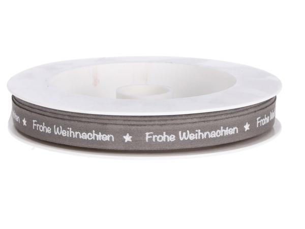 Band "Frohe Weihnachten" 10mm 20mr 10mm 20mr