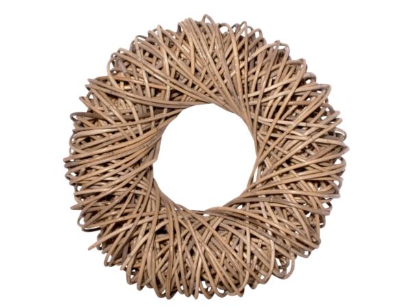 Kranz Kubo Rattan natur D60cm H20cm