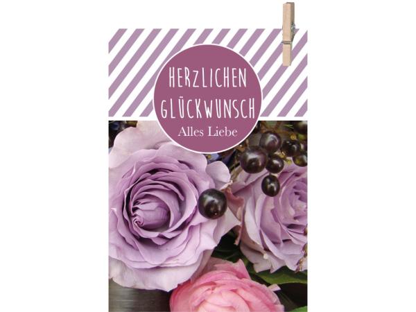 Klammerkarte crafty Mini B52 H74mm