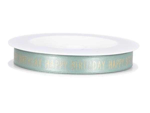 Band Satin Happy Birthday 15mm 18mr 15mm 18mr