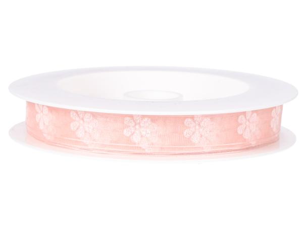 Band Organza Blüten Webkante 15mm 18mr 15mm 18mr