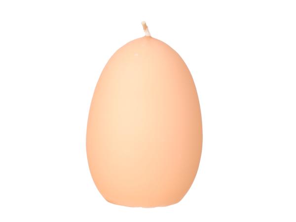 Eikerze Samtlack Gr.2 apricot ca 20Std Brenndauer H9 D6cm