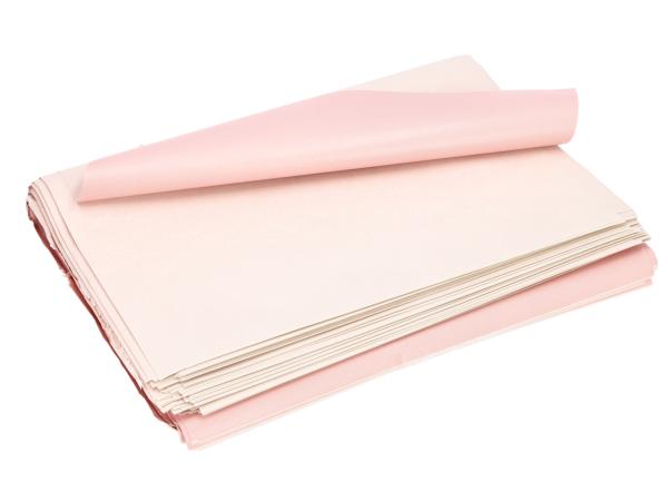Packseide Zuckerrohrpapier rosa 5kg ca 350Bogen 40gm² B50 L75cm