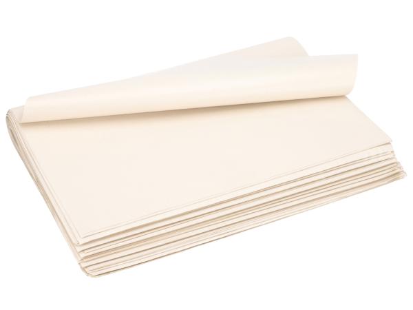 Packseide Zuckerrohrpapier natur 5kg ca 350Bogen 40gm² B50 L75cm