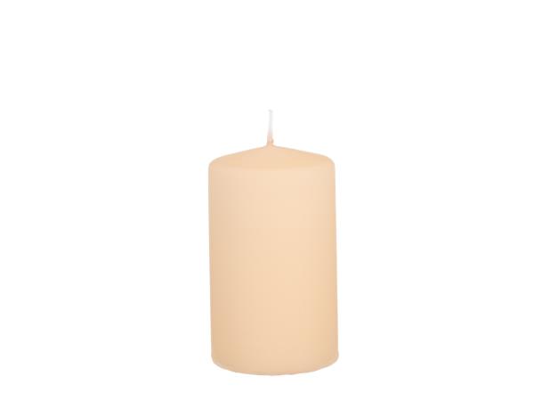 Stumpen Samt H100 D60 cremebeige Safe Candle ca. 36Std Brenndauer D6 H10cm