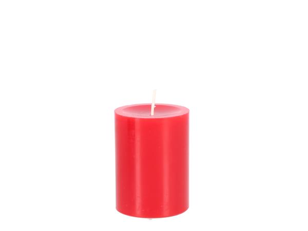 Kerze Chalet H80 D60 karminrot Safe Candle Cello D6 H8cm