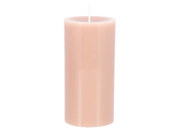 Kerze Chalet H140 D70 macciato  ca. 75Std Brenndauer Safe Candle Cello D7 H14cm
