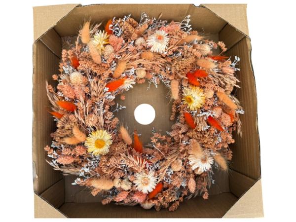 Kranz Trockenblumenmix 3fb D20cm 