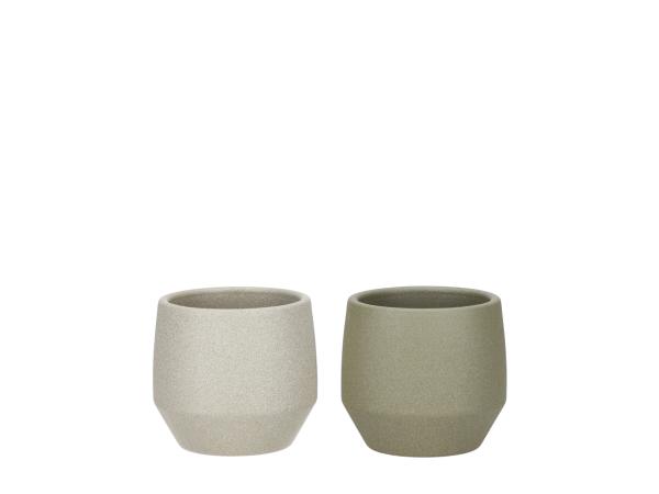 Kübel 640 matt sandig khaki-oliv sort 
