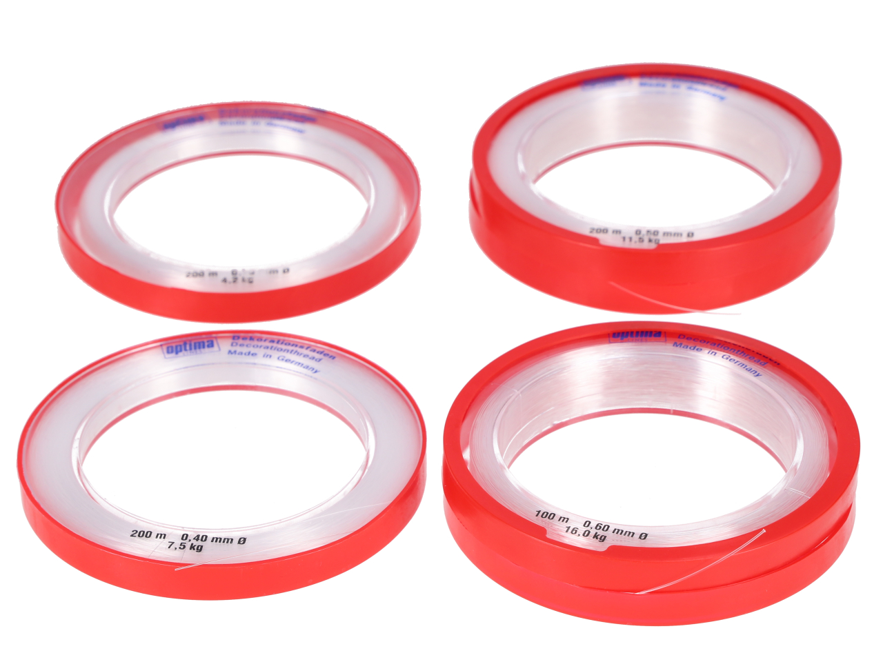 Kwoka Floristik | Perlonfaden 0,3mm 200mr 4,2kg Tragkraft | online kaufen