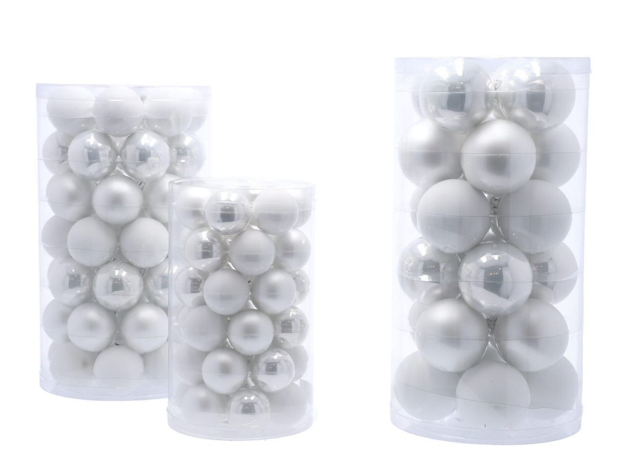 Kwoka Floristik | Kugel xmas Glas SOLO matt-opal | online kaufen