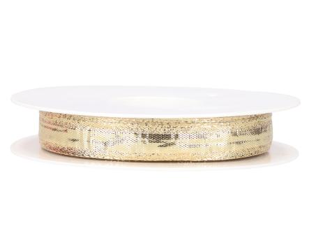 Band Glamour 15mm 25mr gold m Draht 