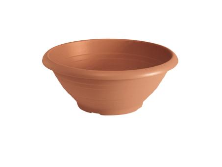 Pflanzschale Campana D30cm terracotta mit loch D30 H12cm