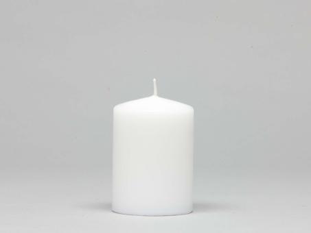 Stumpen H100 D70 weiss Safe Candle  ca. 44Std Brenndauer D7 H10cm