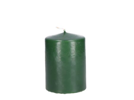 Stumpen H100 D70 jägergrün Safe Candle ca. 44Std Brenndauer D7 H10cm