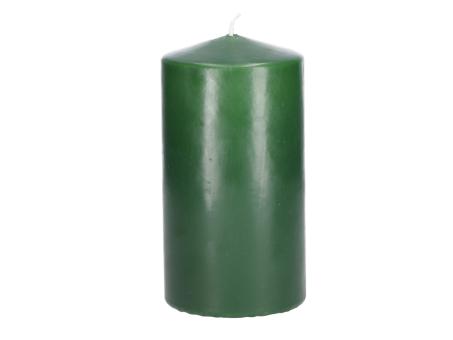 Stumpen H150 D80 jägergrün Safe Candle ca. 90Std Brenndauer D8 H15cm