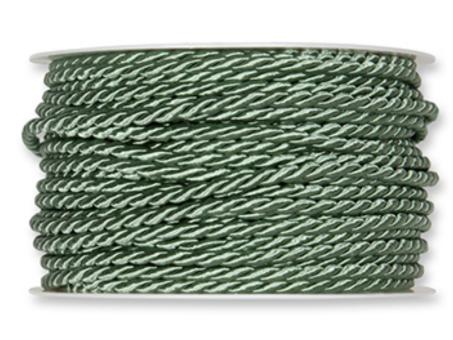 Kordel 4mm 25mr jadegrün 4mm 25mr