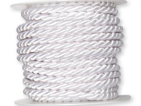 Kordel 6mm 10mr weiss 6mm 10mr