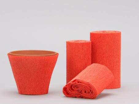 Kreppmanschetten 105mm orange 