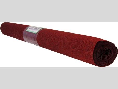 Krepp-Papier B50 L250cm bordo 50cm 250cm