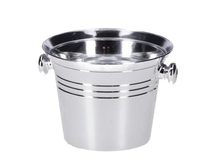 Sektkühler D7(6)cm silber eloxiert D7(6)cm
